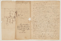 Lettres écrites en 1790.