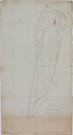 Montséria, à l'encre, par Jannin, 49 cm x 93 cm.