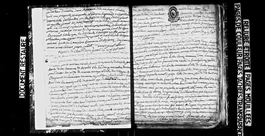 Registre des naissances : 1793 - an VII, an X-an XIV, 1806-1828, 1830-1836, 1838.