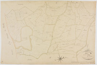 Alièze, section B, le Village, feuille 4. [1821]géomètre : Rosset aîné