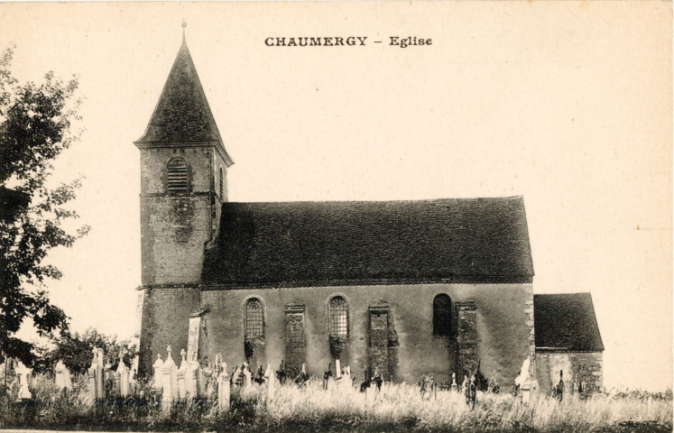 Chaumergy (Jura). L'église. 10, Avenue Jean Jaurès, Paris, Desaix.