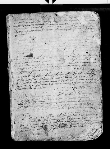 Baptêmes, 9 août 1696 - 18 avril 1705 ; mariages, 25 août 1705 - 28 mai 1709 ; mariages, sépultures : 20 mars 1696 - 28 mars 1709.