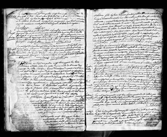 Série communale : baptêmes, mariages, sépultures 1er janvier 1783-31 décembre 1792.
