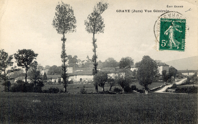 Graye (Jura). Vue Générale.