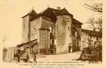 Nanc-lès-Saint-Amour (Jura). 224. Environs de Saint-Amour, le château (XVème et XVIème siècles), aujourd'hui maison commune.