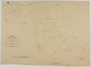 Gatey, section C, le Village, feuille 8.géomètre : Gillet