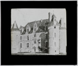 Reproduction d'une vue du château de Landifert au Vieil-Baugé.