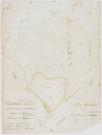Fontainebrux, section unique, feuille 2.géomètre : Rosset et Morel