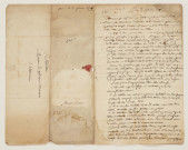 Lettres écrites en 1791.