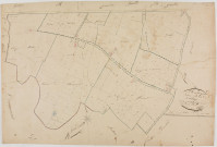 Bois-de-Gand, section B, le Village, feuille 1.géomètre : Berthet