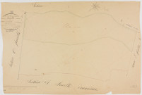Lac-des-Rouges-Truites (Le), section D, Chevenina, feuille 3.géomètre : A. C. Grillot