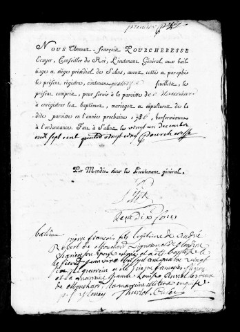 Baptêmes, mariages, sépultures 2 janvier 1786 - 27 décembre 1792.