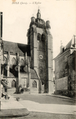 Dole (Jura). L'église. Dole, Veuve Karrer.