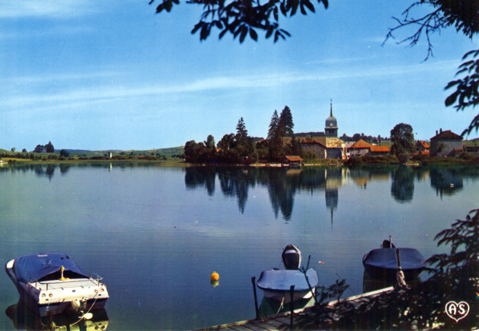 L'Abbaye-en-Grandvaux (Jura). 39,487,02. Environs de Saint-Laurent-en-Grandvaux, le lac de l'abbaye-en-Grandvaux. Dole, les édition de l'Est.