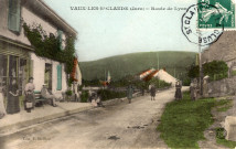Vaux-les-Saint-Claude (Jura). Route de Lyon. F. Mollard.