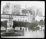 Reproduction d'une vue du château de Niort.