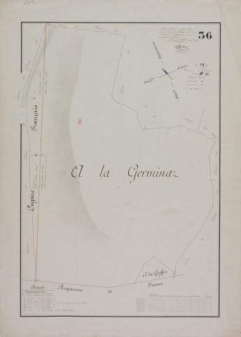 Prémanon, section D, feuille 11.