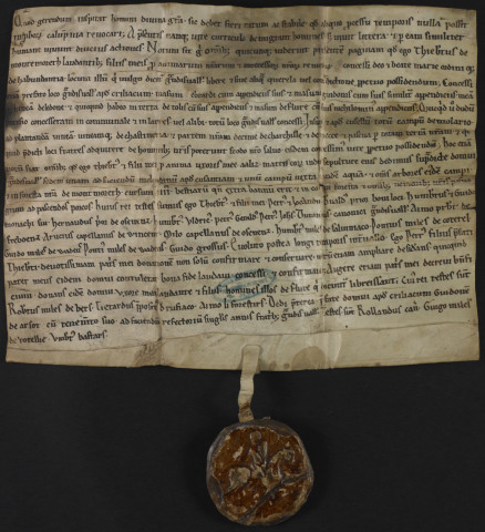Confirmation par Pierre de Montmorot de la donation faite par Thibert de M., son père, à l'abbaye d'Abondance.