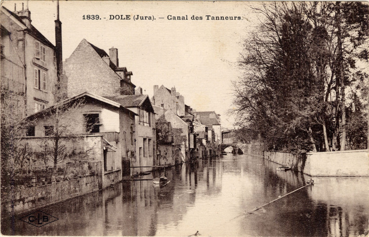 Dole (Jura). Canal des Tanneurs. Besançon, C; Lardier.