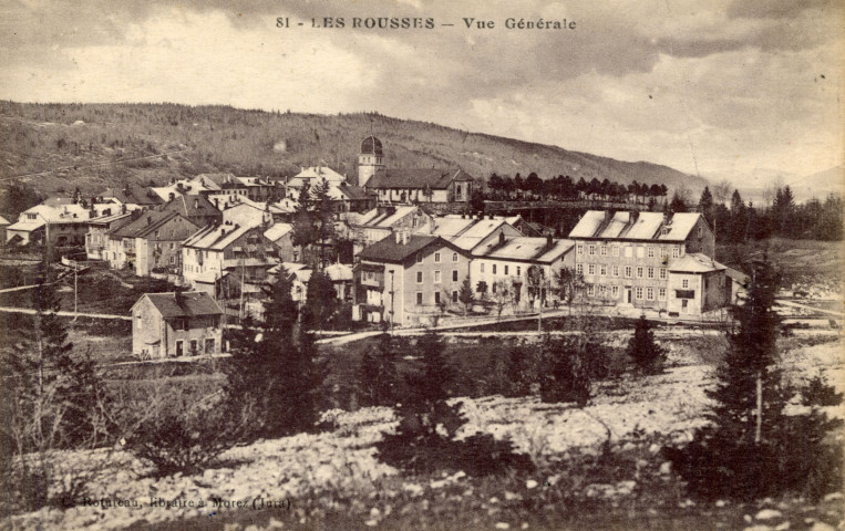 Les Rousses (Jura). 81. Vue Générale.