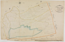 Broissia, section B, Chatelard, feuille 2.géomètre : Félix et Jannin