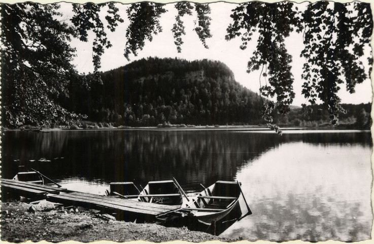Bonlieu (Jura). Le lac. Dole (Jura), E. Protet.