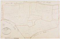 Saint-Aubin, section E, la Folie, feuille 2. [1825] géomètre : Chaunet