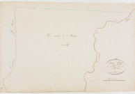 Saint-Aubin, section A, Récépage et Canton, feuille 4. [1825]géomètre : Tabey