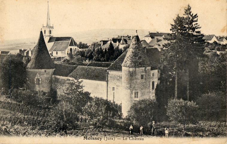 Moissey (Jura). Le château. Émile Henry.