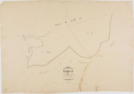 Marigny, section D, les Bois, feuille 1.géomètre : Marlette