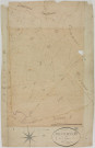 Dole, section B, la Croix des Bourguignons, feuille unique.géomètre : Gonzal