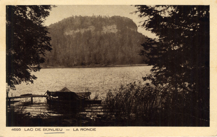 Bonlieu (Jura). Lac de Bonlieu. La Ronde. Mulhouse-Dornach, Braun et Cie.