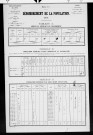 Ponthoux.- Résultats généraux, 1876 ; renseignements statistiques, 1881, 1886. Listes nominatives, 1896-1911, 1921-1936.