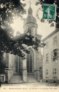 Saint-Amour (Jura). 1933. Le clocher et sa tourelle, XVIème siècle. Paris, B.F.