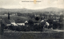 Montaigu (Jura). Le hameau de Vatagna.