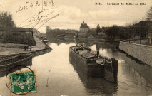 Dole (Jura). 38. Le canal du Rhône au Rhin. Dole, H. Ledun.