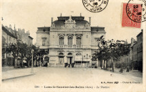 Lons-le-Saunier (Jura). Lons-le-Saunier-les-Bains. Le Théâtre. Cette carte porte le numéro 1304. Paris, B.F.