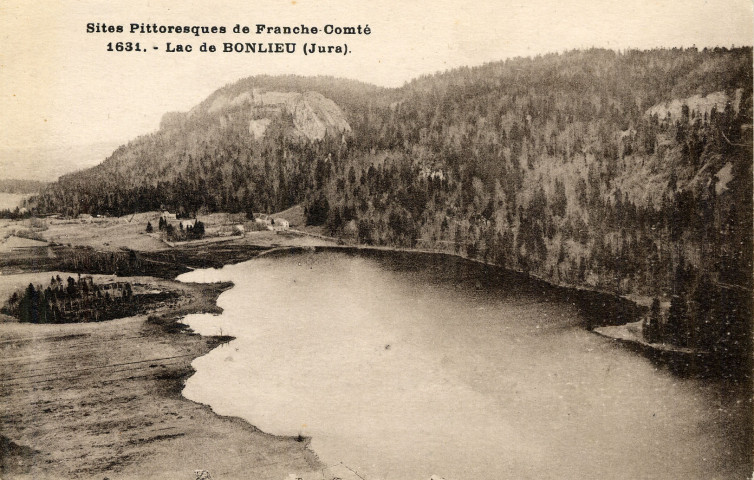 Bonlieu (Jura). 1631. Le lac de Bonlieu. C.L.B. Besançon.