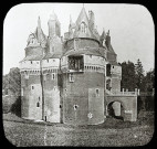 Reproduction d'une vue du château de Rambures.