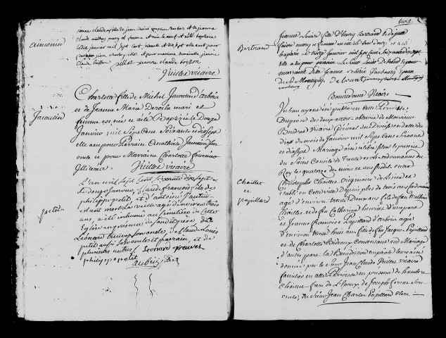 Baptêmes, mariages et sépultures, 4 janvier 1777 - 8 décembre 1777