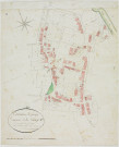 Gevry, section A, le Village, feuille 2.géomètre : Girardet