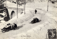 Les plaisirs d'hiver (Jura). 39,368,09. Les sports d'hiver en 1900. Dole, Est.
