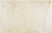 Bourcia, section E, le Village, feuille 1 [1820-1822]géomètre : pas de nom [Laplace ?]