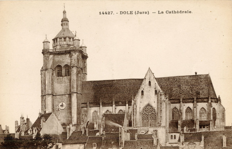 Dole (Jura). n°14427. La cathédrale. Ch. Girardot et Compagnie.