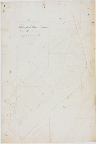 Arbois, section D, feuille 6.- [1810] géomètre : Perrard
