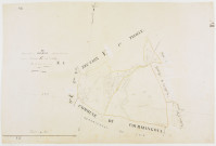 Bourcia, section E, le Village, feuille 2 [1820-1822] géomètre : Laplace