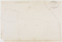 Saint-Aubin, section C, Corvée de Chaux et Pré au Roy, feuille 1.[1825] géomètre : Tabey