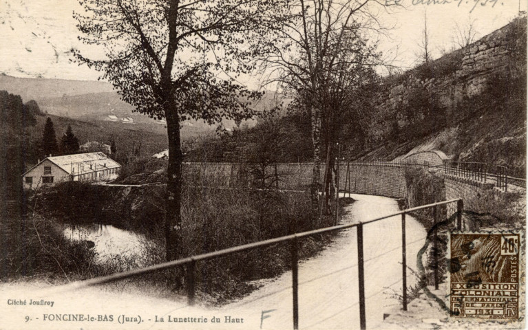 Foncine-le-Bas (Jura). 9. La Lunetterie du Haut.