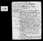 Dossiers instruits en 1757