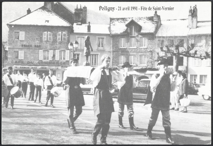 Poligny - 21 avril 1991 - Fête de Saint-Vernier